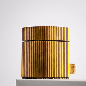 Brûleur à Bakhoor en bois de santal rayé de luxe, fait main, écologique, durable, pour encens arabe - Product Image 5