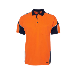 Vente en gros sur mesure Chemise polo à manches courtes sécurité travail haute visibilité Construction à bande réfléchissante - Product Image 1