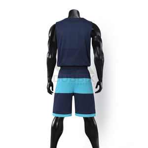 Uniformes de Baloncesto de Invierno de Primera Calidad, Color Personalizado, Antibacterianos, de Secado Rápido, Sin Mangas, 100% Poliéster, Fabricación y Servicios OEM - Product Image 3