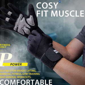 Guantes de Entrenamiento Transpirables Unisex Personalizables, de Spandex, para Gimnasio, Levantamiento de Pesas, Ajustables - Product Image 3