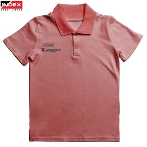 Camiseta Polo de Algodón para Niños INDEX, Logotipo Personalizado, Uniforme Escolar Primario, Ropa para Niños, Tejido de Punto Transpirable - Product Image 1