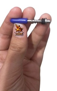 Herramienta de pasador de martilleo neumático de diamante de joyería con punto opaco de 16 facetas para herramientas y equipos de oro y plata - Product Image 2