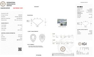 Naturel certifié GIA 2.0 carat brillant poire coupe VS1 pureté H qualité de couleur véritable fantaisie forme poire coupe VS1 diamants en vrac OEM - Product Image 2