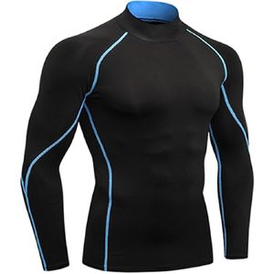 Rash guards Surf Manches Longues Logo Personnalisé BJJ Spandex MMA Sublimé Rash Guard Homme - Product Image 3