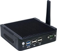 Partaker J3710 Mini PC Compacto 2,64 GHz Procesador de cuatro núcleos sin ventilador con alta eficiencia energética Nuevo Mini ordenador