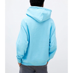 Sudadera con Capucha de Felpa para Hombre, 100% Algodón, Personalizada al por Mayor, Corte Regular, Gruesa, Otoño Invierno, Bordado, Mangas Largas - Product Image 4