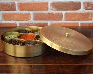 Boîte à épices en laiton populaire nouveaux outils d'herbes et d'épices tendance pour le stockage de cuisine pour les accessoires de cuisine de Restaurant à la maison - Product Image 4