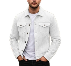 Chaqueta de Cuero de Gamuza para Hombre, Otoño Invierno, Diseño Personalizado, Corte Entallado, Estilo Clásico de Motociclista, Precio Económico, Calidad Premium - Product Image 6