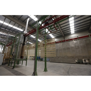 Ligne de peinture automatique clé en main d'occasion pour profilés horizontaux en aluminium Composants de base de PLC Équipement de production de galvanisation - Product Image 5