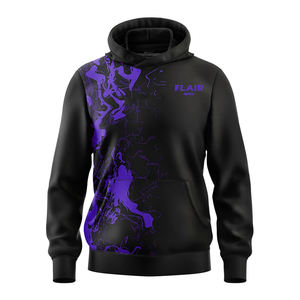 Meilleures ventes de sweats à capuche à manches longues 100% coton pour hommes sur mesure noir multi-couleurs pour la saison d'hiver sweats à impression numérique - Product Image 5