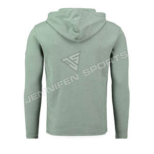 Tissus à capuche épais personnalisés 250 GSM 100% polaire tricotée en coton pour l'hiver - Product Image 2