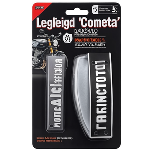 Guardabarros para Motocicleta 'Cometa' con Emblema, Protección Premium para tu Moto - Product Image 2