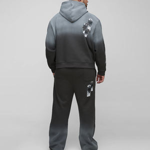 Fourniture directe par l'usine de survêtements de haute qualité pour hommes imprimés de logo personnalisé survêtements de la mode pour hommes - Product Image 4