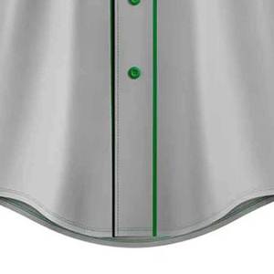 Uniformes d'équipe de baseball, ensemble complet, sur mesure, vente en gros, uniforme de baseball à boutons, maillot, pantalon, vêtements d'équipe, OEM - Product Image 6