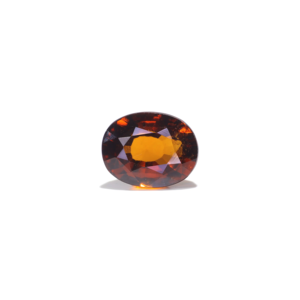 Hessonita (Gomed) de Alta Calidad, 4.75 Quilates, Corte Ovalado, Gema Suelta, Natural, Facetada y Calibrada - Product Image 1