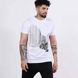 T-shirt col en v pour hommes, t-shirt col en v personnalisé ultra doux, t-shirts col en v pour la couleur noire et l'impression du logo - Product Image 5