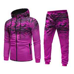 Chándal de gran tamaño con estampado de sublimación para hombre, transpirable, 100% poliéster, logotipo personalizado de invierno, diseño personalizado, alta visibilidad - Product Image 1