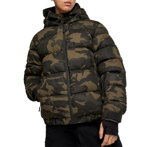 Chaqueta Acolchada Impermeable y Cortavientos de Camuflaje Ajustable de Calidad Superior para Hombre, Nueva Llegada, Venta Directa de Fábrica al por Mayor - Product Image 3