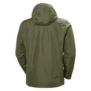 Chaqueta Bomber Impermeable para Hombre, Aislante, Plegable, con Capucha, Cuello Alto, Tejido Suave de Invierno, Estilo Informal y Relajado para Uso Diario - Product Image 5