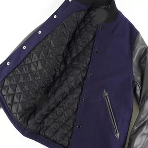 Chaquetas Universitarias para Hombre de Talla Grande, Chaquetas Universitarias Lisas al por Mayor, Chaqueta Universitaria con Logotipo Personalizado, Chaqueta Universitaria Lisa con Letras, Chaqueta Universitaria Barata - Product Image 3