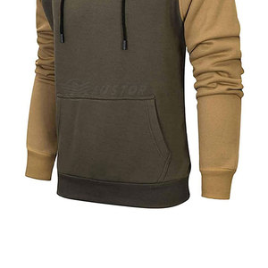 Sweat à capuche uni pour hommes en polyester à séchage rapide respirant sweat à capuche décontracté pulls à capuche en cours d'exécution - Product Image 4