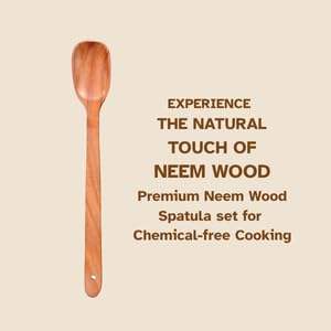 ทัพพีไม้ด้ามยาว ขายดีที่สุด ทันสมัย เป็นมิตรกับสิ่งแวดล้อม ทำด้วยมือ สำหรับทำอาหาร  ส่งออกจำนวนมาก - Product Image 5