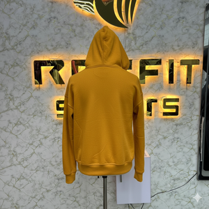 เสื้อฮู้ดปักซิปผ้าคอตตอนฟลีซ100% น้ำหนักมากโลโก้ออกแบบได้ตามต้องการ - Product Image 6