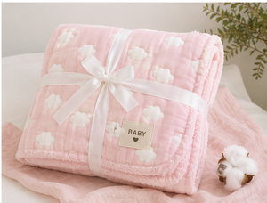 Wholesale Baby Muslin Gauze <b>Blanket</b> 100% Cotton Soft Breathable Lightweight Printed Infant Swaddle <b>Wrap</b> Turkish Textile Denizli - Product Image 4