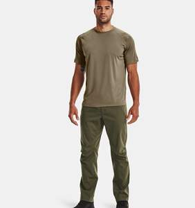 T-shirt léger de sport pour hommes, à séchage rapide, à manches courtes, haut d'exercice, évacuation de l'humidité, long cou, pour la course à pied - Product Image 6