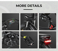 Vélo électrique pliant de ville OEM/Stock CY20 Mini 20 pouces avec moteur de moyeu arrière 250W et batterie lithium 36V 12AH longue autonomie