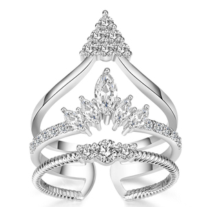 14K <b>Solid</b> Gold Plated Diamond Ring High Quality Solitaire Lab Grown Marquise Cut Diamond Wedding Ring for Women IGI Certified - Product Image 2