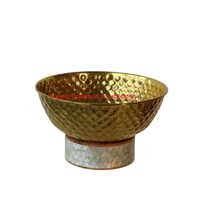 Modern Decorative Metal <b>Chocolate</b> Bowl With Metal Stand Hotel And Restaurant <b>Chocolate</b> Serving Stand For <b>Wedding</b> And Home Decor - Product Image 3