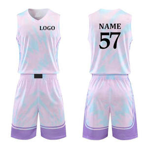 Uniforme de Baloncesto para Hombre, Camiseta y Pantalones Cortos Ligeros, Transpirables, de Secado Rápido, Ropa Deportiva para Entrenamiento y Partidos - Product Image 2