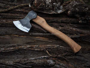 Hachas de acero de Damasco de alta calidad, uso multiusos, diferentes colores con mango de madera, diseño Popular para acampar - Product Image 3