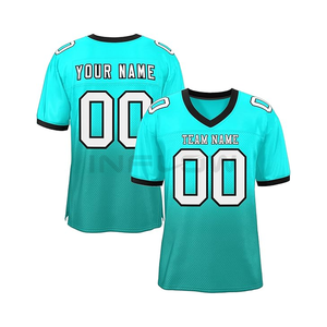 Camiseta de Fútbol Americano Personalizada, Ropa de Fútbol Americano, Talla Grande, Transpirable, Bordado Occidental, Malla Deportiva para Exteriores - Product Image 2