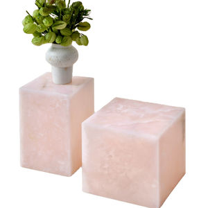 โต๊ะลูกบาศก์โอนิกซ์สีชมพูโต๊ะลูกบาศก์หินโอนิกซ์โต๊ะกาแฟโอนิกซ์ - Product Image 3