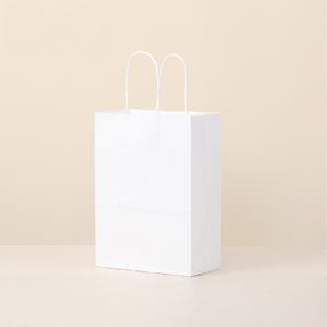 <span class=keywords><strong>Sac</strong></span> en papier kraft brun en gros avec poignée classique, <span class=keywords><strong>sac</strong></span> d'emballage biodégradable jetable pour vêtements, chaussures, cadeaux - Product Image 3