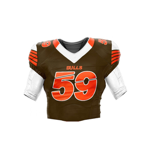 Uniforme de football américain, tissu de haute qualité, uniforme de football américain de taille adulte, qualité standard, logo personnalisé - Product Image 5