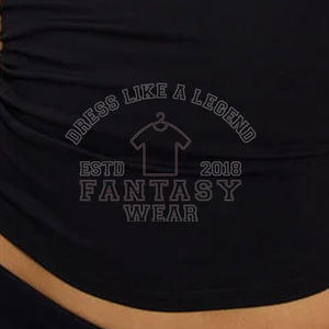 FANTASY WEAR OEM 2026 Camiseta sin Mangas de Verano de Algodón Suave y Premium para Mujer, Camiseta sin Mangas Casual de Alta Elasticidad con Diseño y Logotipo Personalizados - Product Image 4