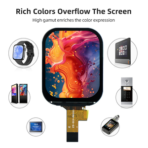 Mô-đun hiển thị <span class=keywords><strong>TFT</strong></span> 2.01 inch nhỏ gọn với độ phân giải 240x296, trình điều khiển jd9853, bảng màu đầy đủ và SPI 4 dây đa năng - Product Image 6