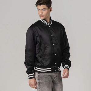Veste d'hiver pour homme style vintage High Street en polyester/coton avec col montant personnalisé à bord côtelé et motif lettres - Product Image 6