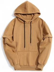 Sudaderas con Capucha Lisas de Primera Calidad, Sin Pelusas, 80% Algodón, 20% Poliéster, Felpa, Estilo Urbano Regular, Sudaderas con Capucha y Camisetas para Hombre - Product Image 2