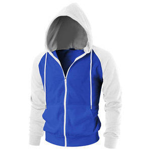 100% coton épais lourd français éponge haute qualité sweats à capuche vierges hommes Streetwear logo personnalisé fermeture éclair hommes sweats à capuche avec poches - Product Image 1