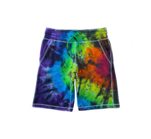 2024 mode tie dye Shorts pour hommes Logo personnalisé coton respirant tie-dye Street wear été Shorts pour hommes personnalisé - Product Image 1