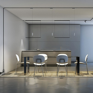 Skyline Spotlight Tracklight Line Light Lumière linéaire encastrée Salon Atmosphère <span class=keywords><strong>Led</strong></span> Monté Tension Track Light - Product Image 2