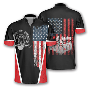 Jersey de bolos de diseño transpirable personalizado, ropa deportiva, Jersey de bolos de alta calidad - Product Image 5
