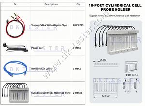 LiFePo4แบตเตอรี่ Li-ion NCA NCM อุปกรณ์ทดสอบการปล่อยประจุ10A 5V สำหรับทรงกระบอก/ปริซึม/ถุง - Product Image 5