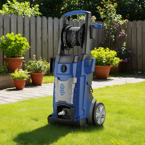 Nettoyeur haute pression à eau froide AR BLUE CLEAN 15595 par Annovi Reverberi 2500W 160Bar 460L/h avec tuyaux et enrouleurs de jardin - Product Image 3