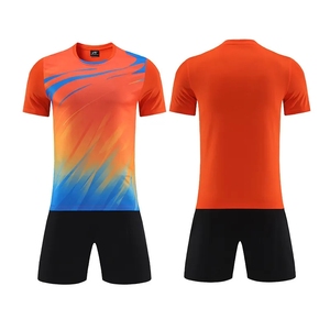 Maillot de sport à manches courtes pour hommes, design personnalisé, uniformes de volleyball respirants, imprimé par sublimation, ensemble de vêtements de volleyball Style - Product Image 1