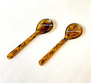 Serveur à salade en bois de table Outils à salade en corne de dernière conception à prix abordable Produits d'ustensiles de cuisine Ustensiles aiguiseurs de couteaux - Product Image 5